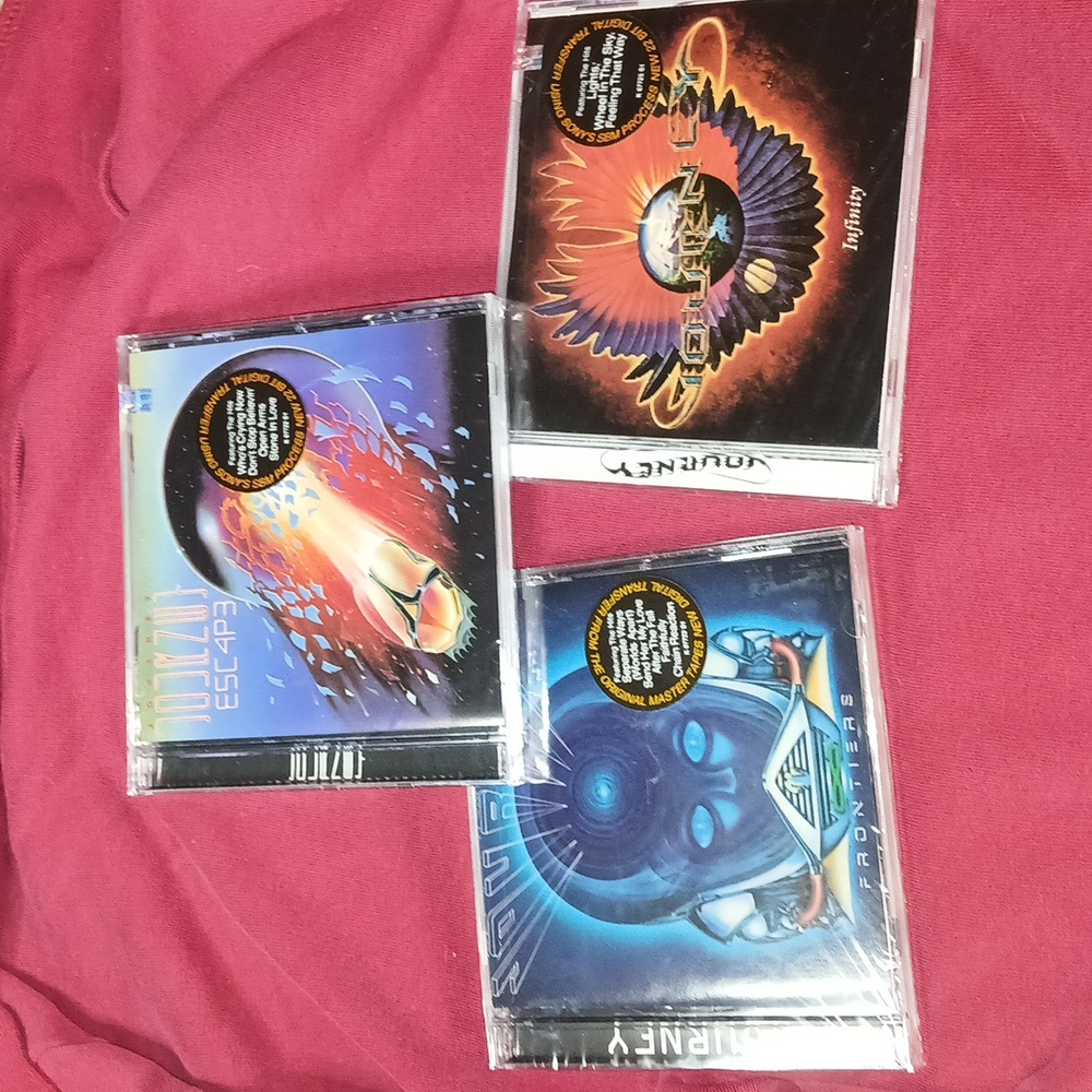 New sealed Journey music cd's All 3